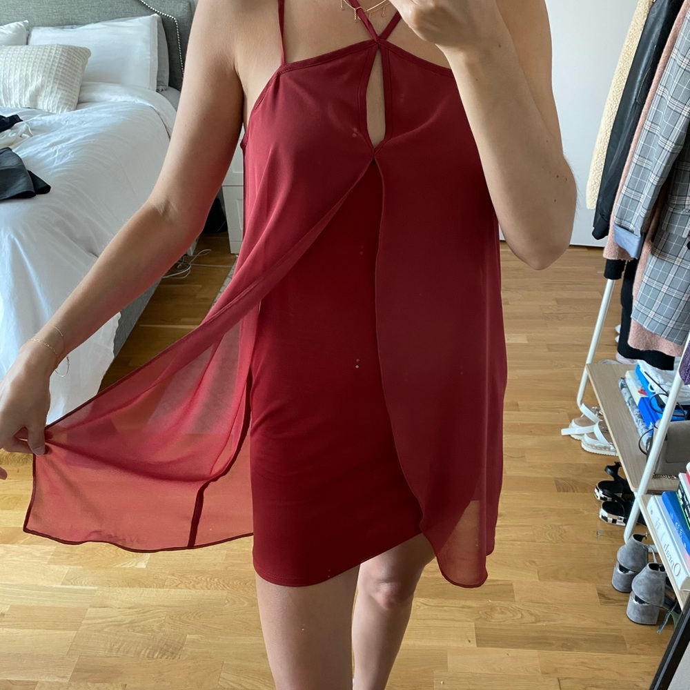BCBG Layered Dress